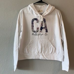 Hollister crop hoodie